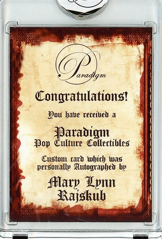 Mary Lynn Rajskub — -LITTLE MISS SUNSHINE- Mary Lynn Rajskub Signed/Autograph/Auto Movie Card, изображение 2
