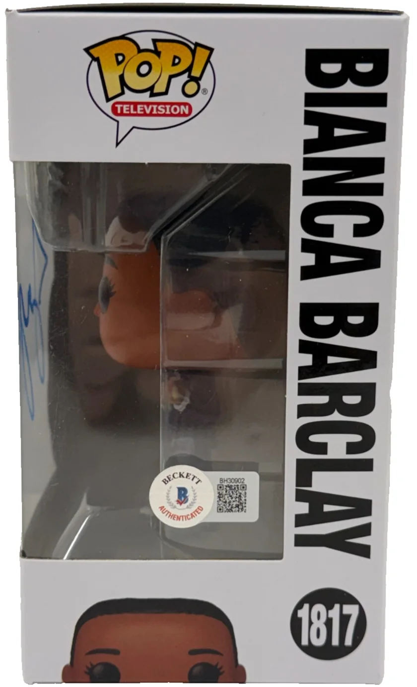 Joy Sunday — Joy Sunday Signed Bianca Barclay Funko Wednesday Authentic Autograph Beckett, изображение 2