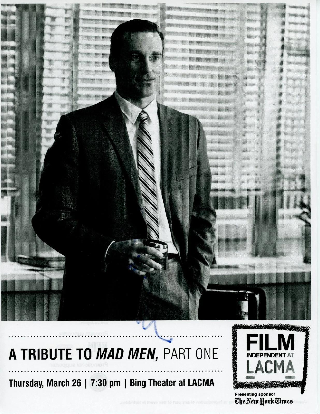 Jon Hamm, Matthew Weiner — Jon Hamm & Matthew Weiner Mad Men Signed 8.5 x 11 Photo Paper PSA DNA Autographs, изображение 2