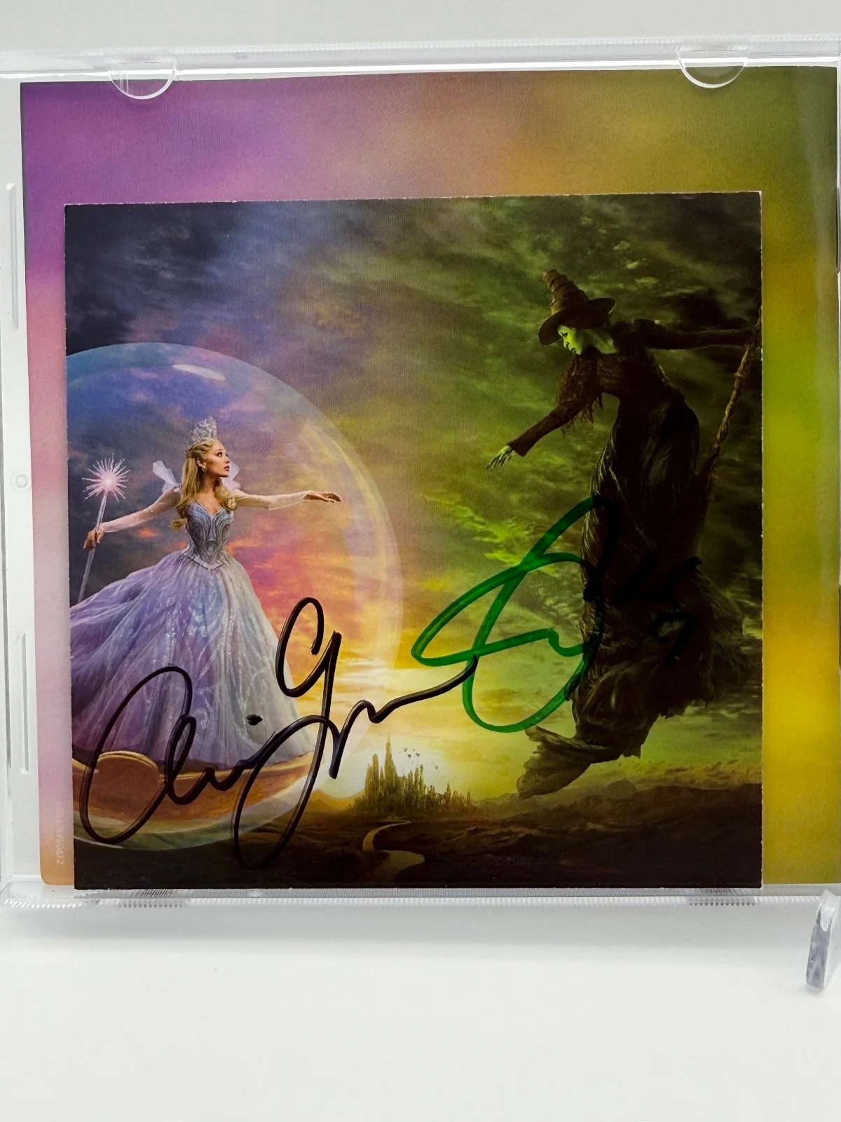 Wicked: For Good The Soundtrack CD signed insert w/ FULL SIG, image 2