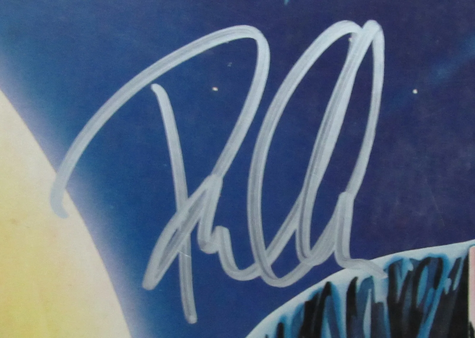 Def Leppard Joe Elliott/Phil Collen Dual-Signed Album "On Through the Night" JSA, image 2