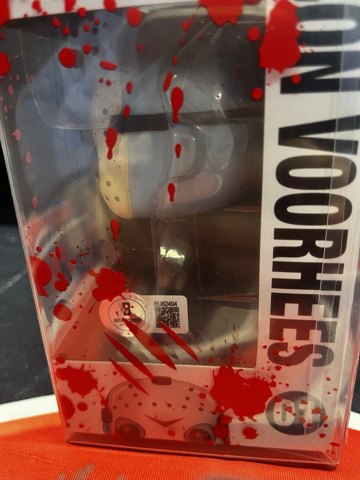 Ari Lehman Signed Friday The 13th Inscribed Jason Voorhees Funko Pop Beckett BAS, изображение 3