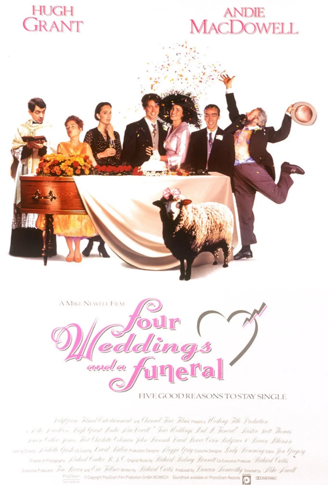 Four Weddings & A Funeral 1994 Very Rare Unmounted Genuine 35mm Film Cells, изображение 2