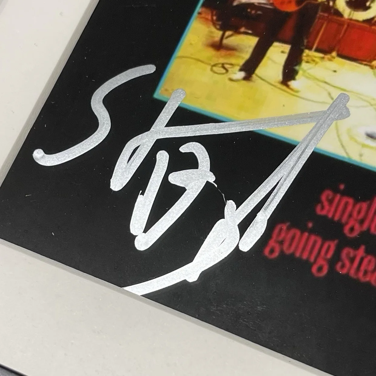 STEVE DIGGLE SIGNED BUZZCOCKS SINGLES GOING STEADY CD ALBUM AUTOGRAPH PSA COA, image 3