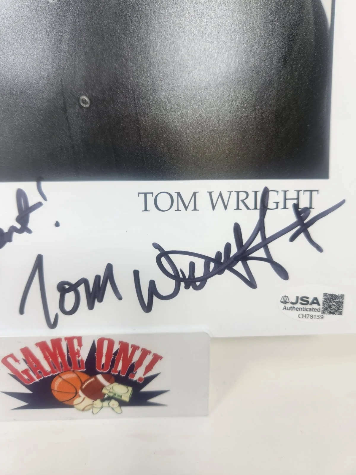 Star Trek Voyager Tom Wright Signed 8x10 Photo JSA COA BUF, image 2