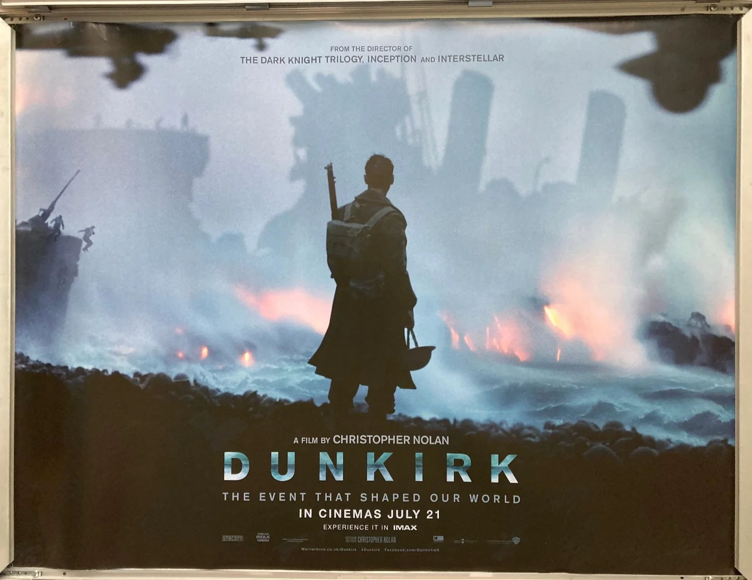 Cinema Poster: DUNKIRK 2017 (Advance Quad) Mark Rylance Tom Hardy Harry Styles, image 2