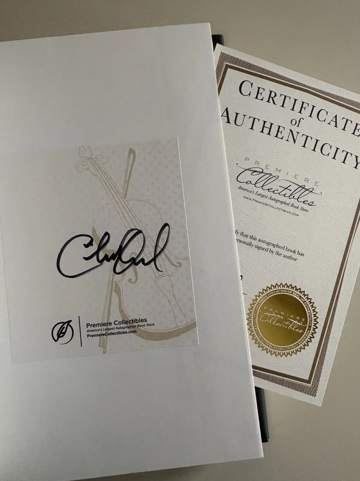 Charlie Daniels SIGNED Never Look At The Empty Seats Premiere Collectibles, изображение 2