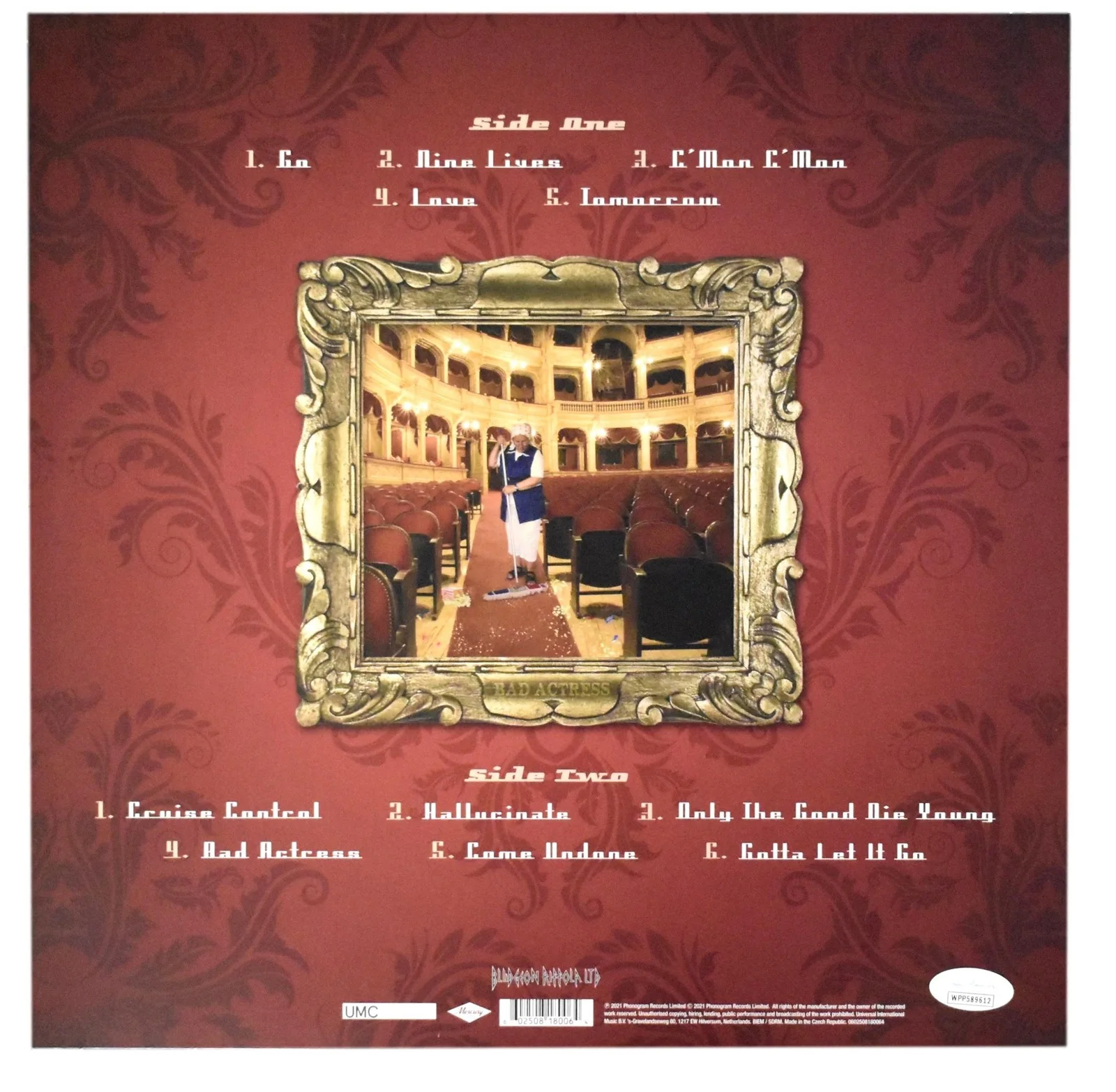 Def Leppard Joe Elliott/Phil Collen Signed Album "The Sparkle Lounge" JSA 200756, изображение 4