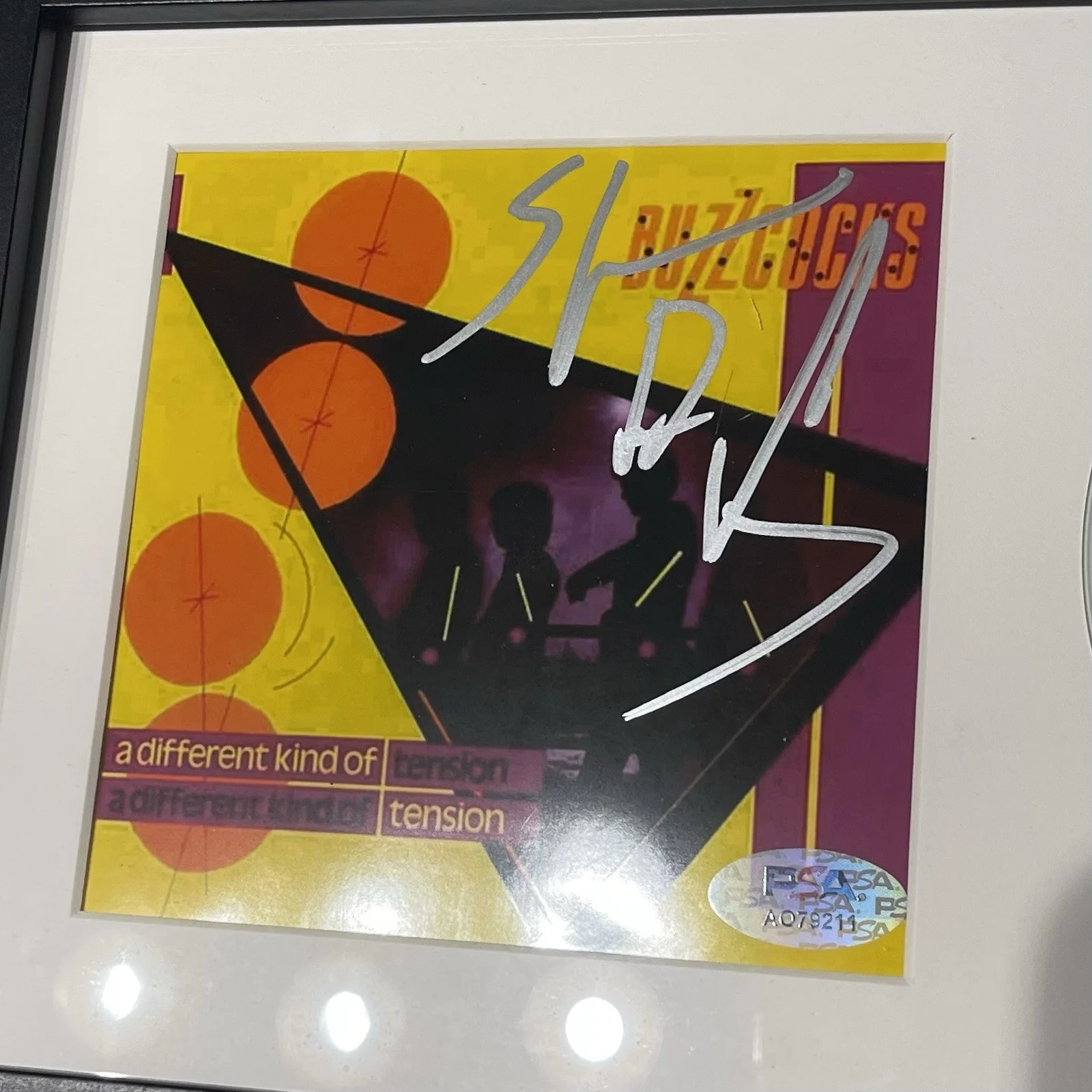 STEVE DIGGLE SIGNED BUZZCOCKS DIFFERENT KIND TENSION CD ALBUM AUTOGRAPH PSA COA, image 2
