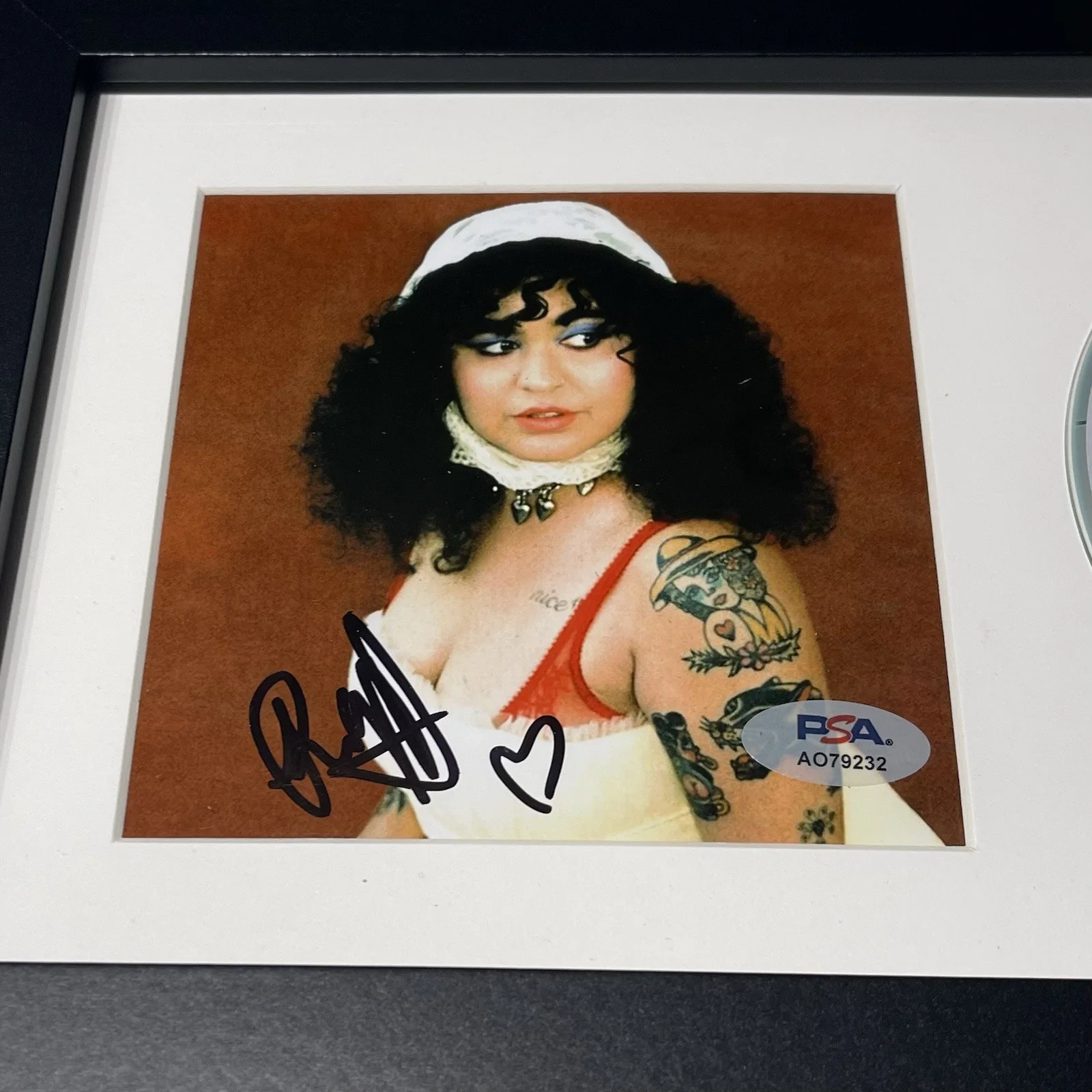 REMI WOLF SIGNED BIG IDEAS CD ALBUM AUTOGRAPH JUNO FRAMED SINGER PSA COA, image 2