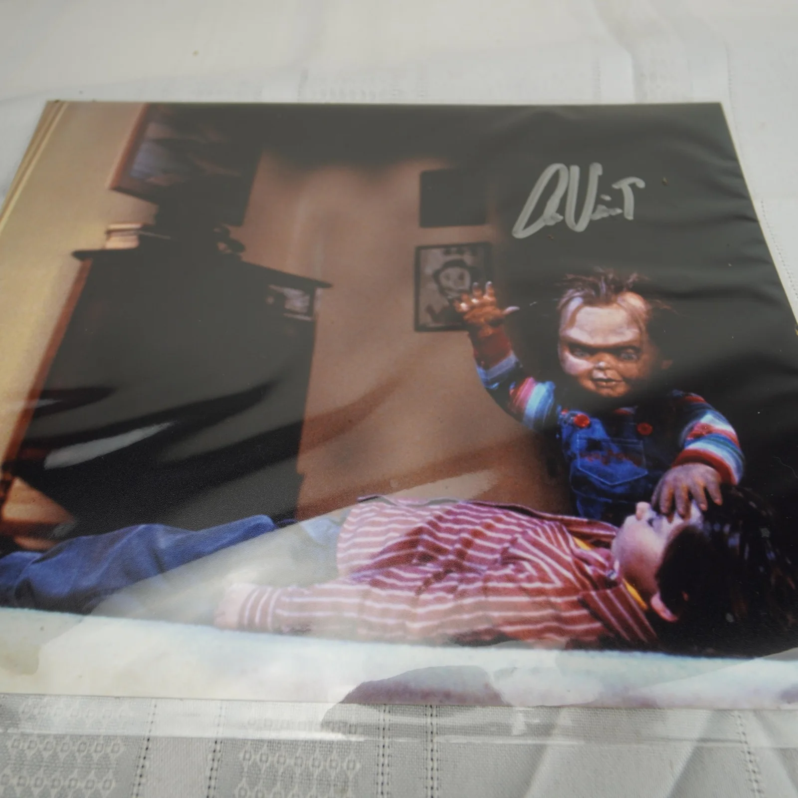 Chucky Child's Play Signed Photo Print BAM Box Horror Art With COA Autograph, изображение 2