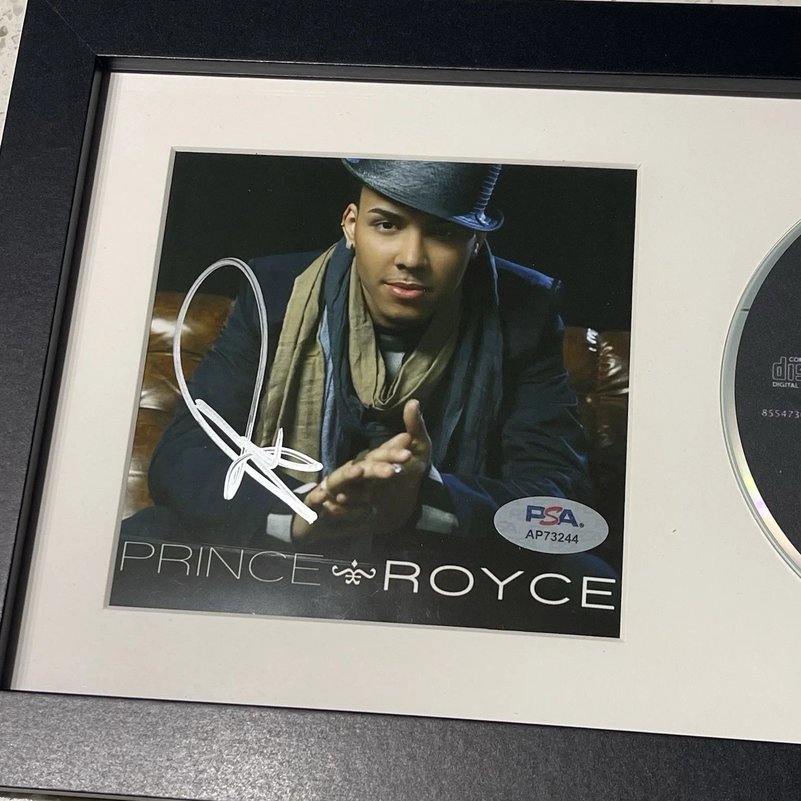 PRINCE ROYCE SIGNED SELF TITLED CD ALBUM AUTOGRAPH FRAMED PSA COA, image 2