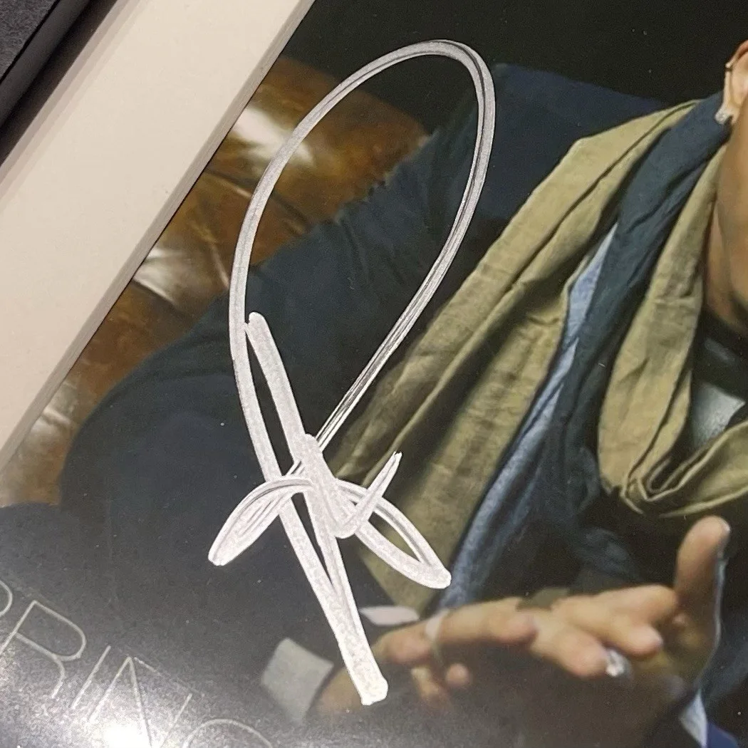 PRINCE ROYCE SIGNED SELF TITLED CD ALBUM AUTOGRAPH FRAMED PSA COA, image 3