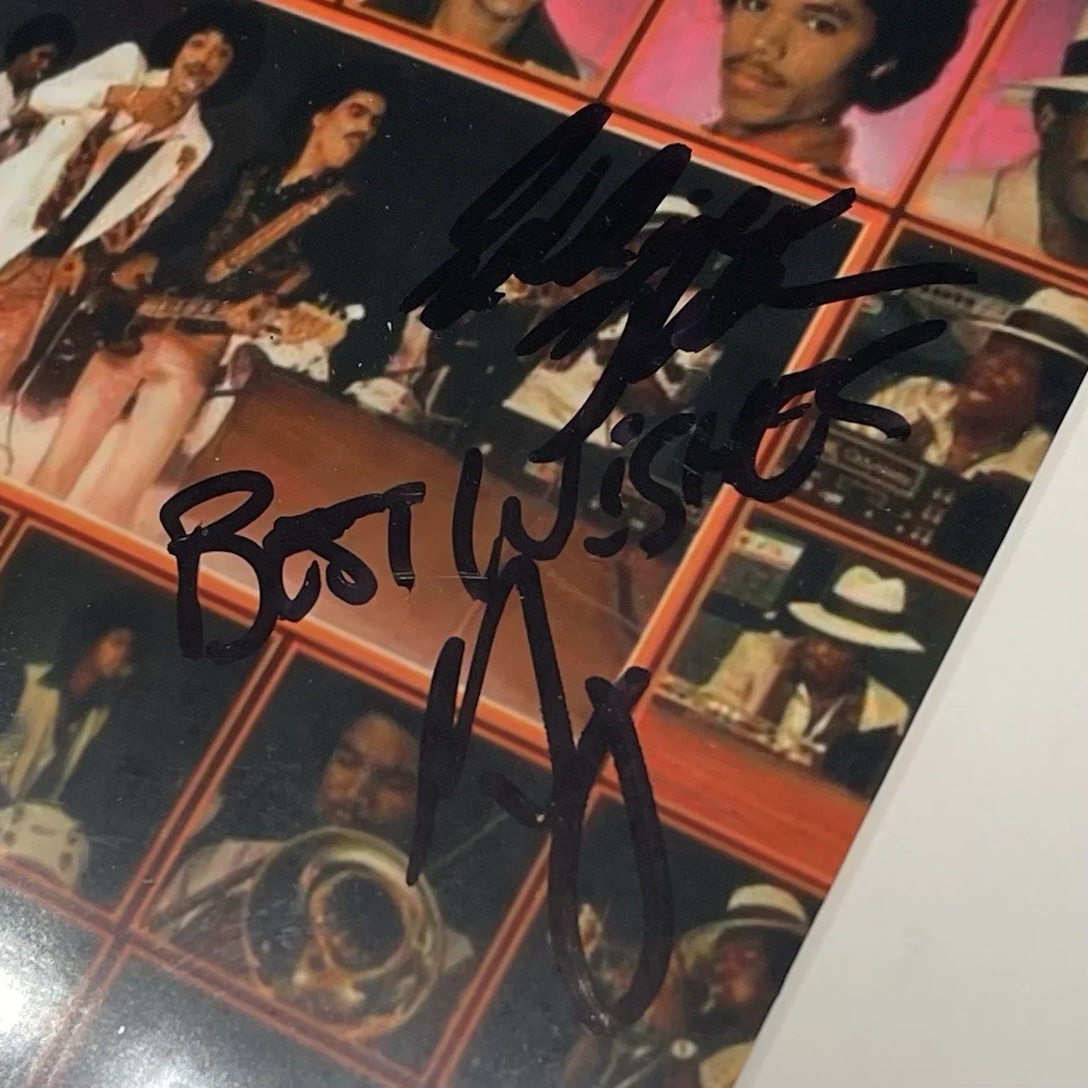 SWITCH BAND SIGNED SELF TITLED CD ALBUM EDDIE FLUELLEN + 1 AUTOGRAPH PSA COA, изображение 3