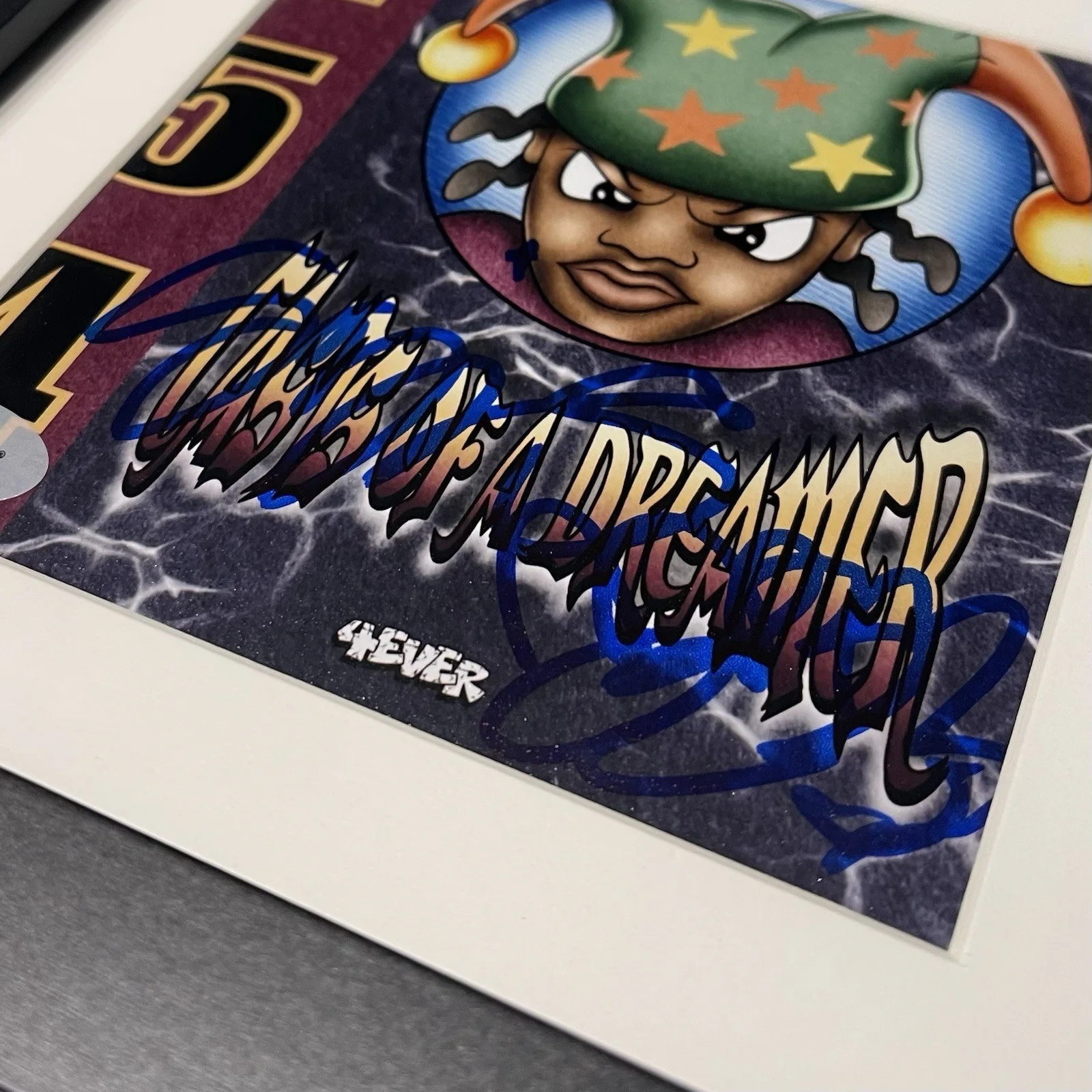 454 SQUILLS RAPPER SIGNED CASTS OF A DREAMER CD ALBUM AUTOGRAPH FRAMED PSA COA, изображение 3