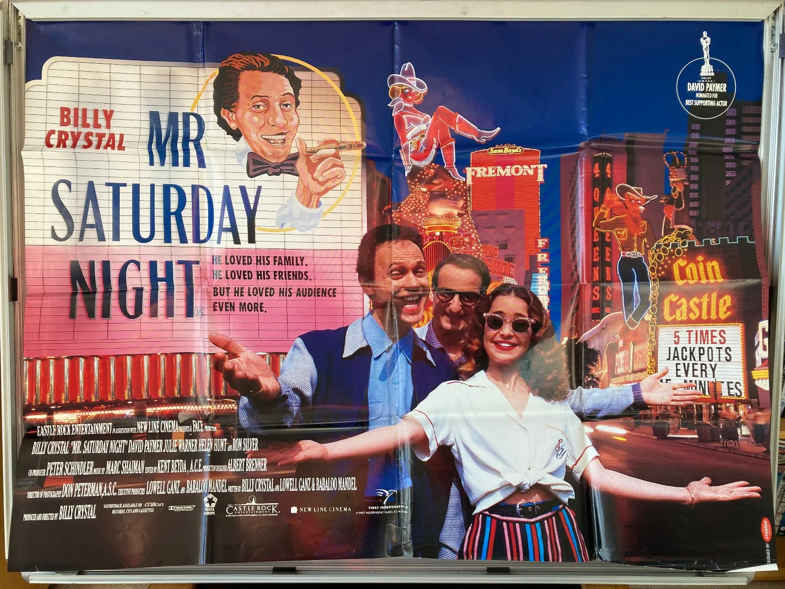Cinema Poster: MR SATURDAY NIGHT 1992 (Quad) Billy Crystal Julie Warner, image 2