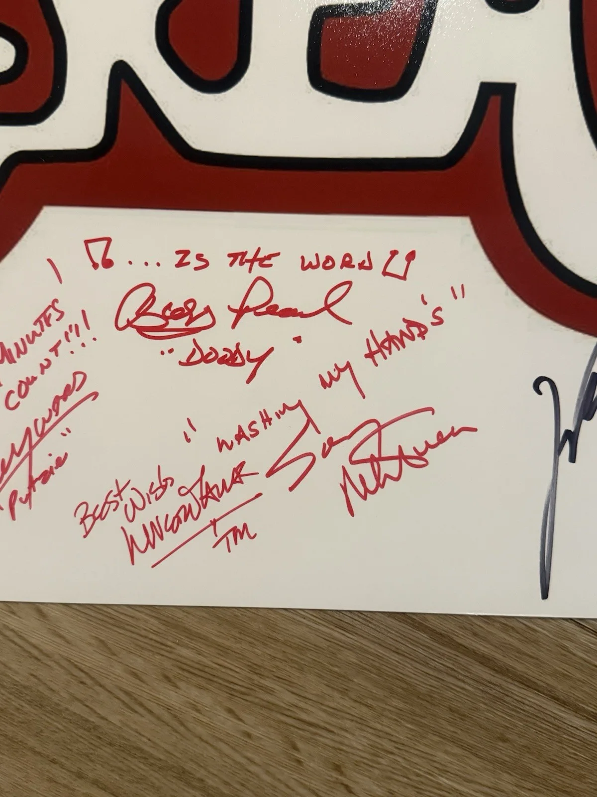 John Travolta — John Travolta Signed 16x20 Grease Photo + 8 Cast Signatures JSA COA, изображение 4