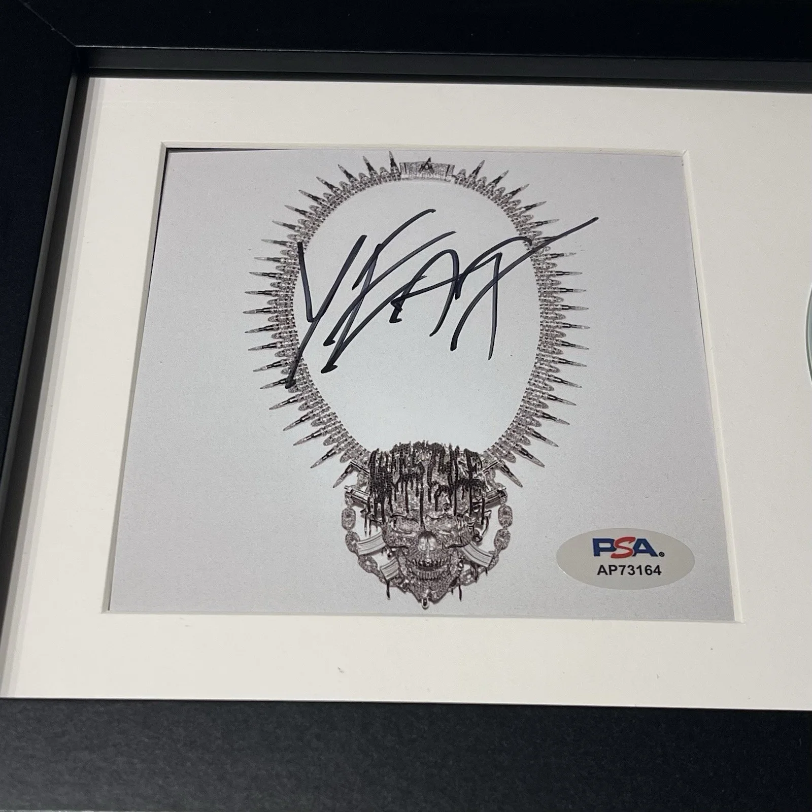 YEAT RAPPER SIGNED 2 ALIVE CD ALBUM FRAMED LYFESTYLE 2093 AUTOGRAPH PSA COA, изображение 2