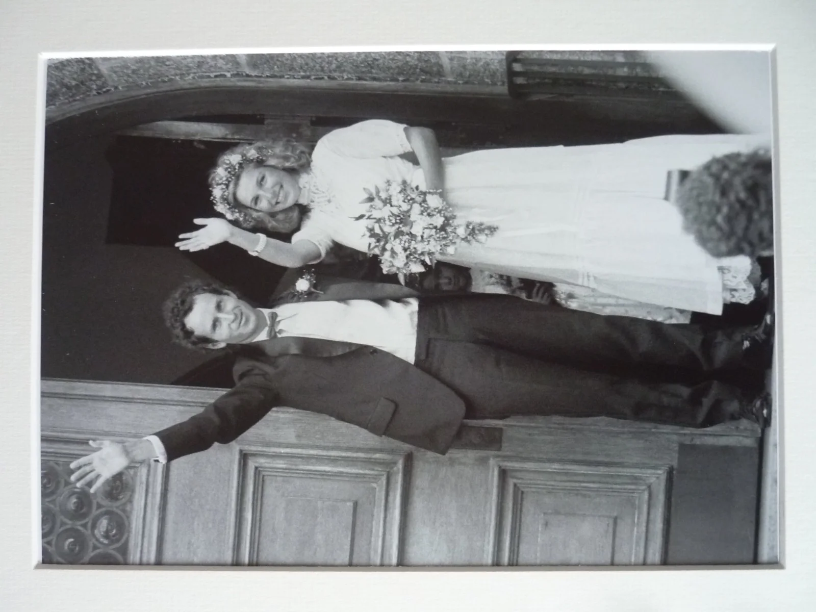Framed 14x11 Poster Film Wedding john mcenroe tatum o'neal, image 2