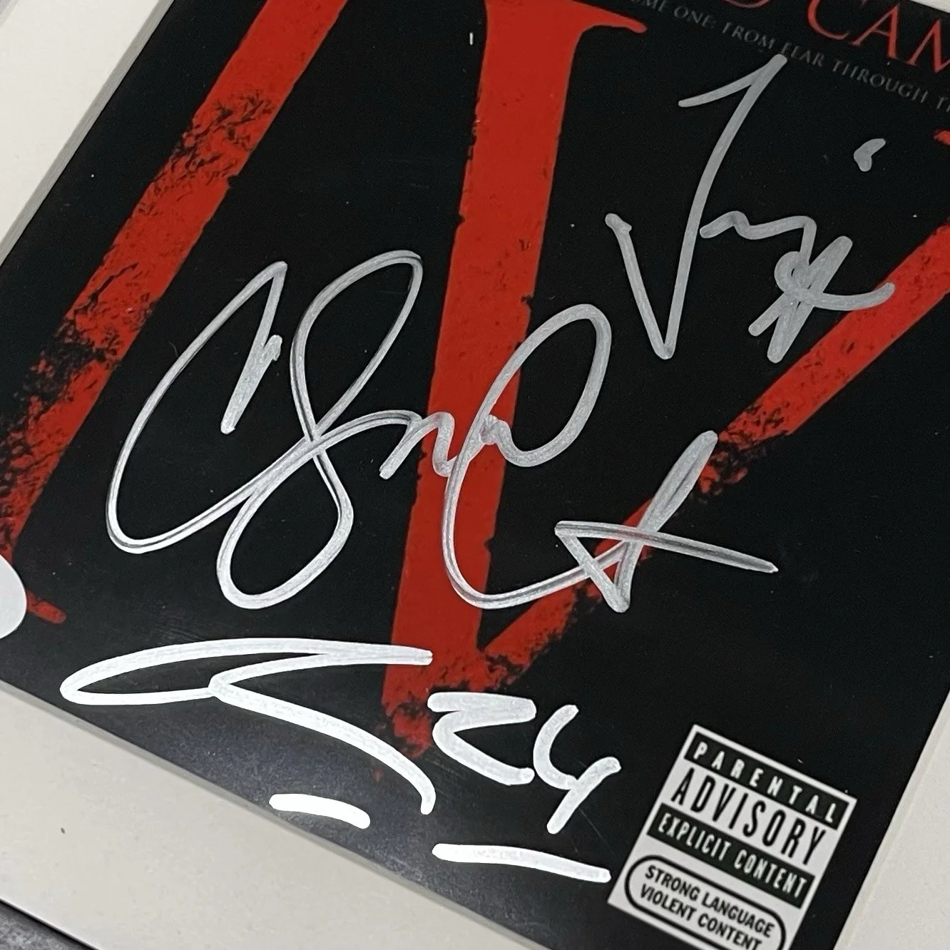 COHEED AND CAMBRIA SIGNED GOOD APOLLO BURNING CD ALBUM CLAUDIO AUTOGRAPH JSA COA, image 3