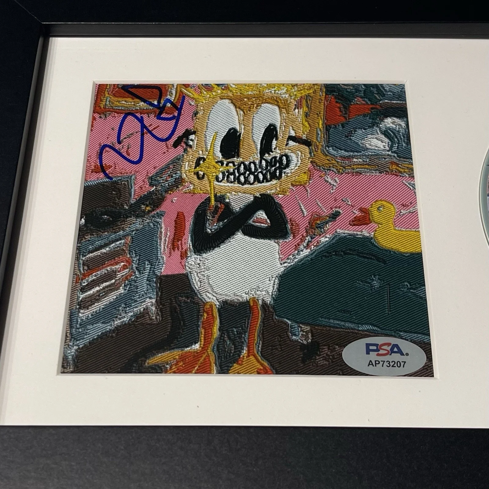 YOT CLUB SIGNED RUFUS CD ALBUM RYAN KAISER AUTOGRAPH FRAMED PSA COA, изображение 2