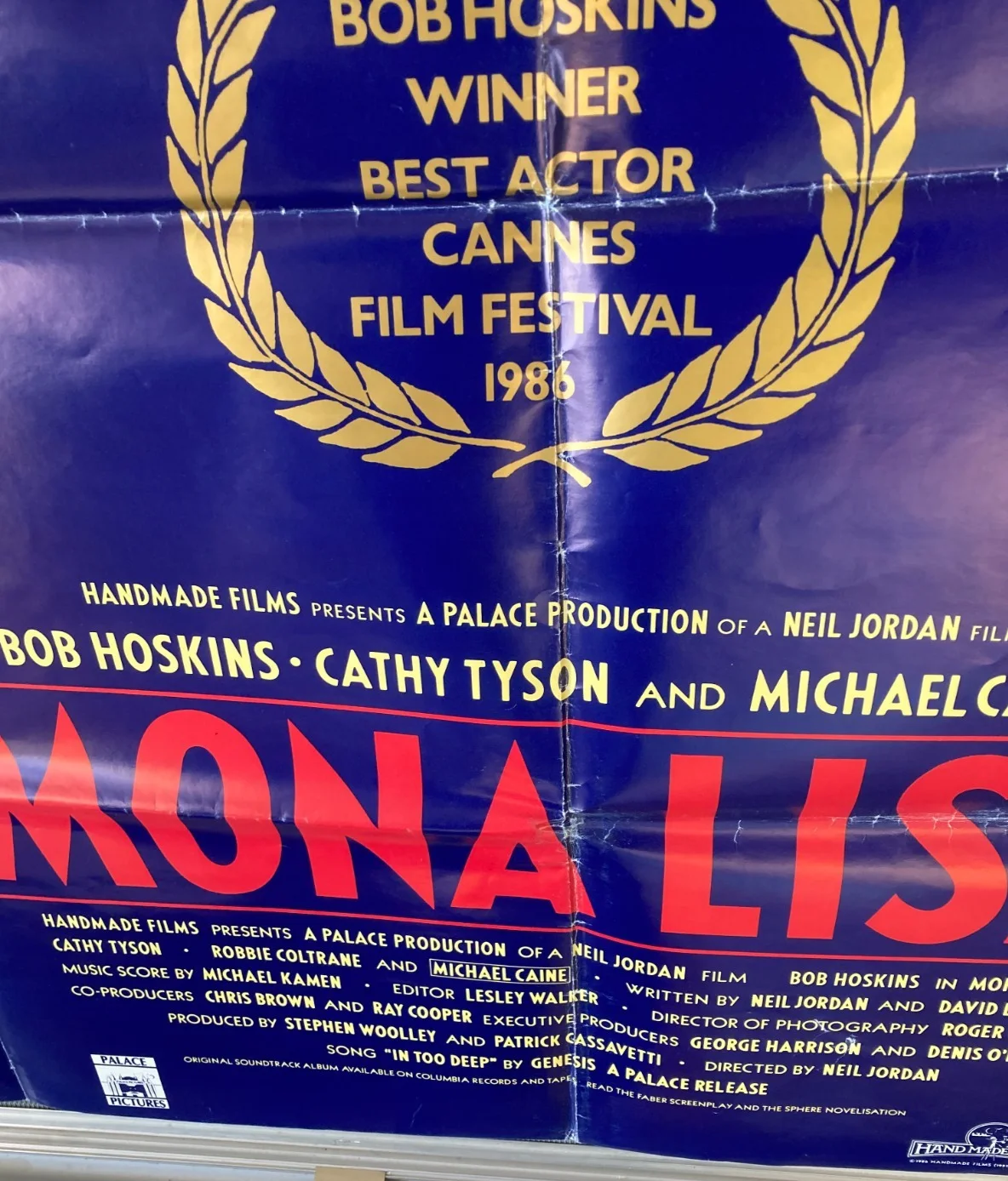 Cinema Poster: MONA LISA 1986 (Quad) Bob Hoskins Cathy Tyson Michael Caine, изображение 5