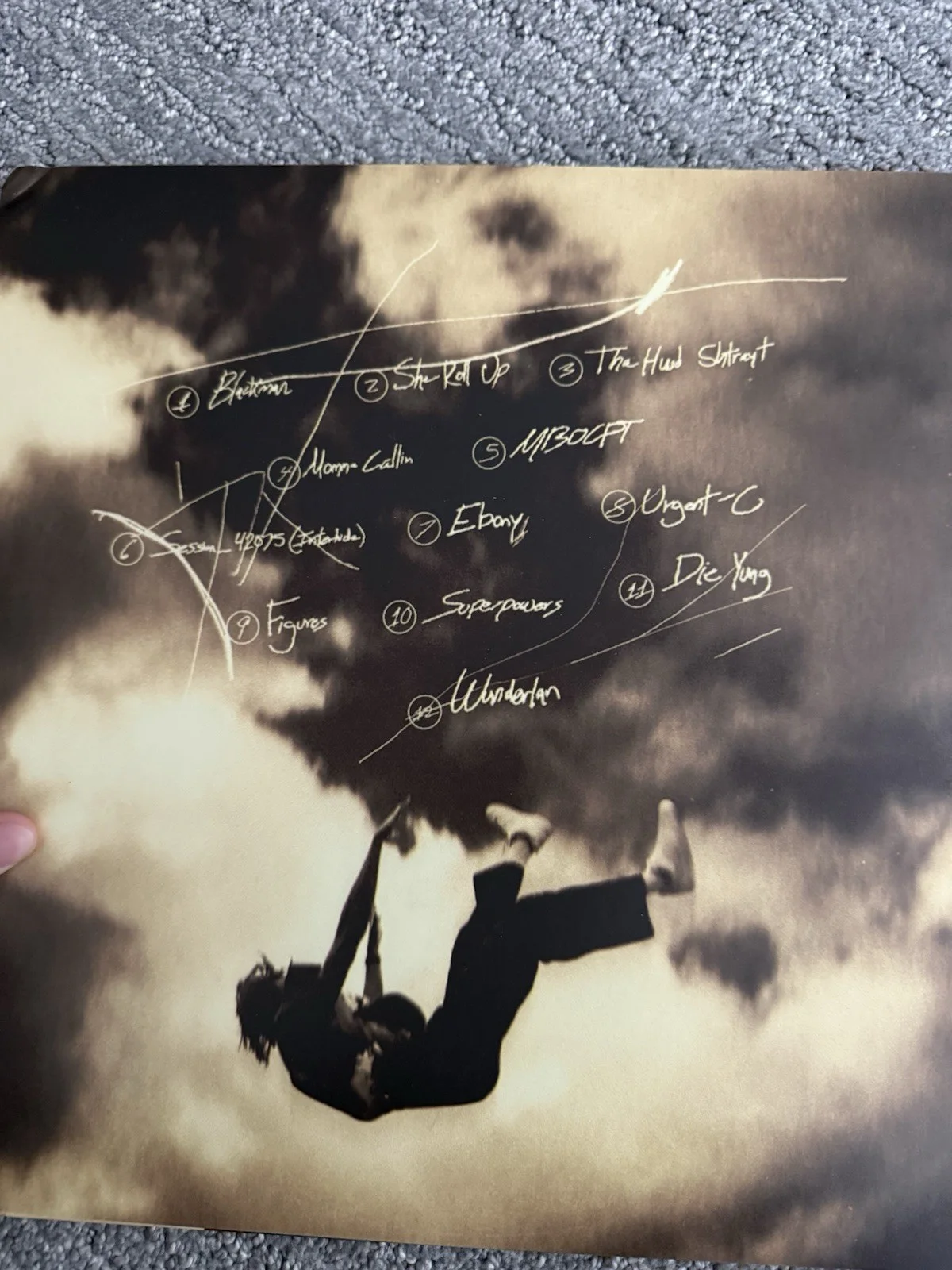 [EXTREMELY RARE] Blackman Wunderlan Signed Autographed Gold Vinyl - Yung Senju, изображение 4