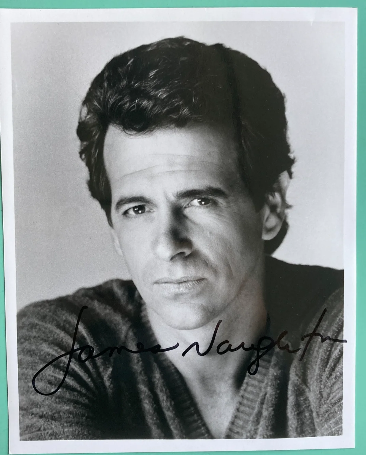 James Naughton — James Naughton Signed 8”X10” Photo Two Time Tony Winner City of Angels & Chicago