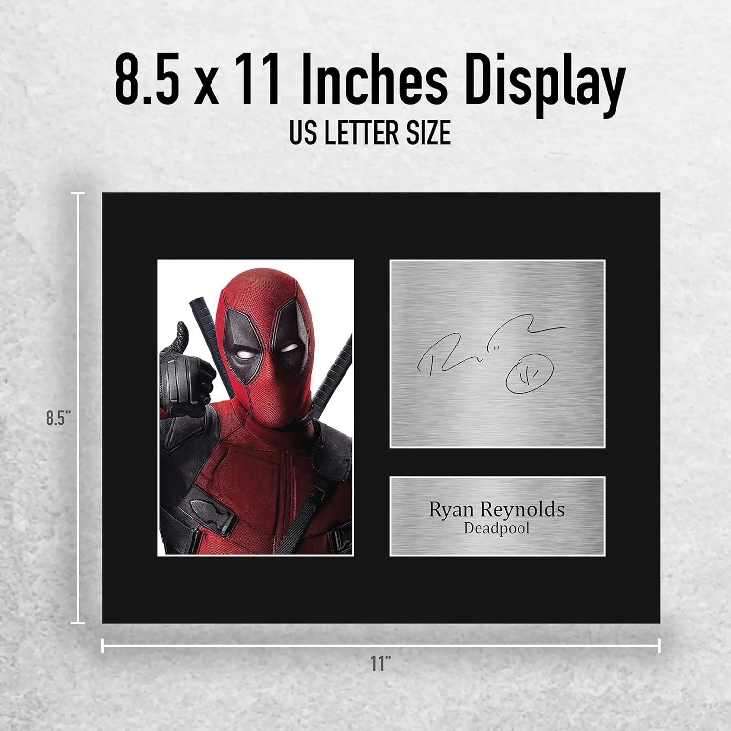 Ryan Reynolds — Stunning Ryan Reynolds Deadpool Autograph Print - Unframed Gift for All Ages, изображение 4