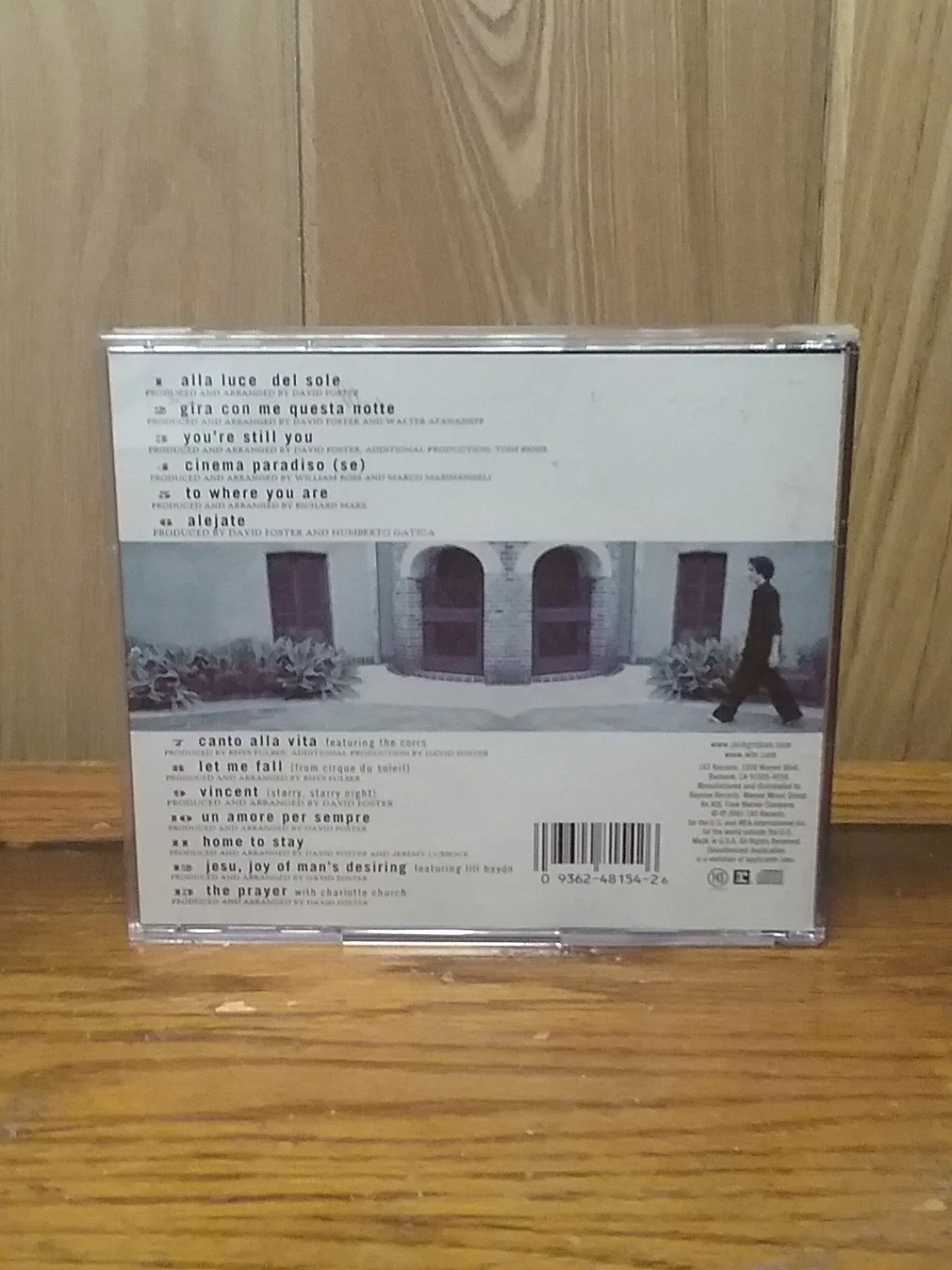 Josh Groban Autographed Signed FIRST Record CD Good, image 2