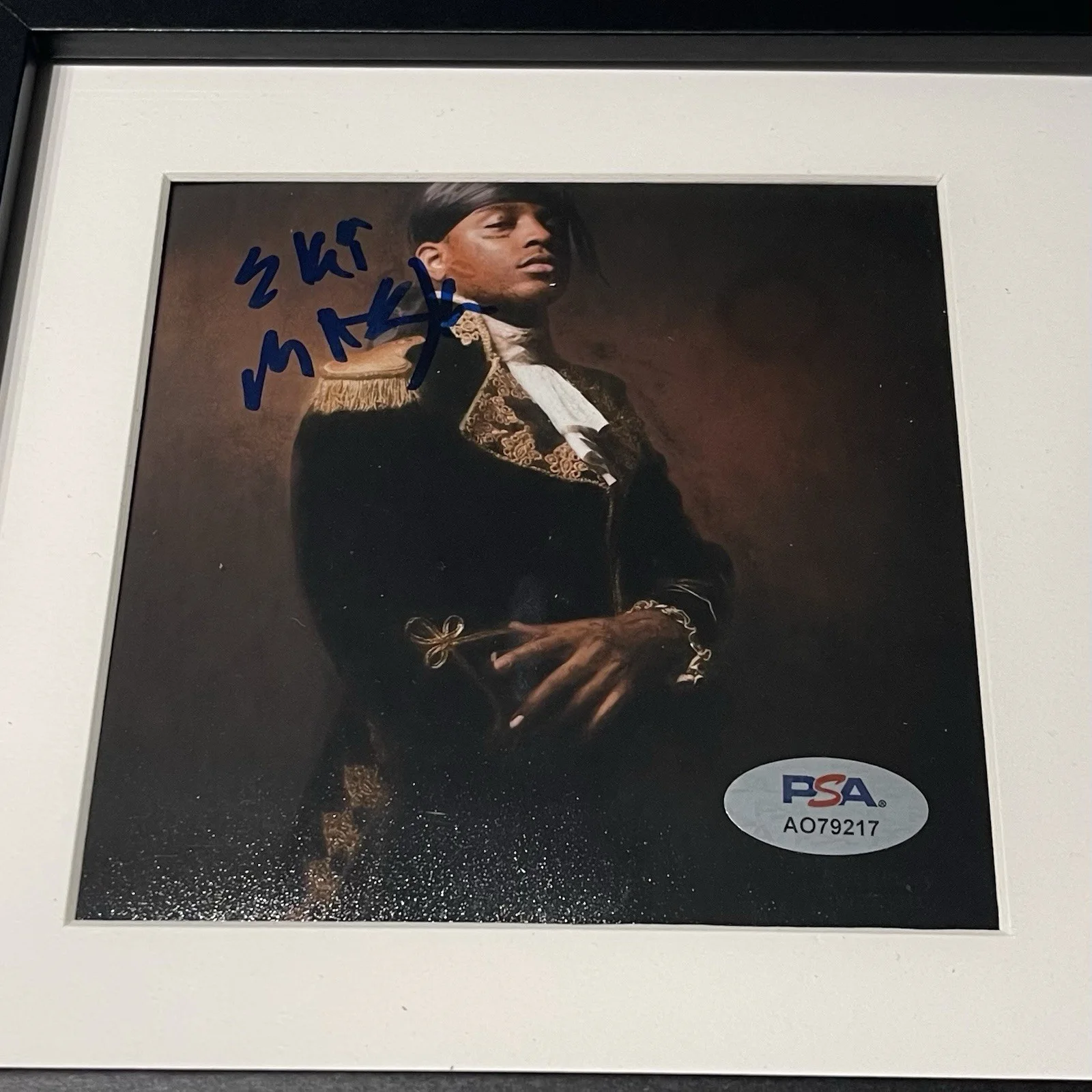 SKI MASK THE SLUMP GOD SIGNED STOKELY CD ALBUM AUTOGRAPH FRAMED PSA COA, image 2