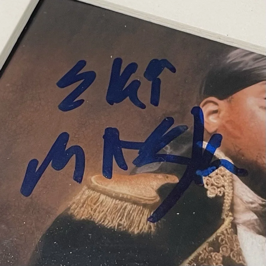 SKI MASK THE SLUMP GOD SIGNED STOKELY CD ALBUM AUTOGRAPH FRAMED PSA COA, image 3