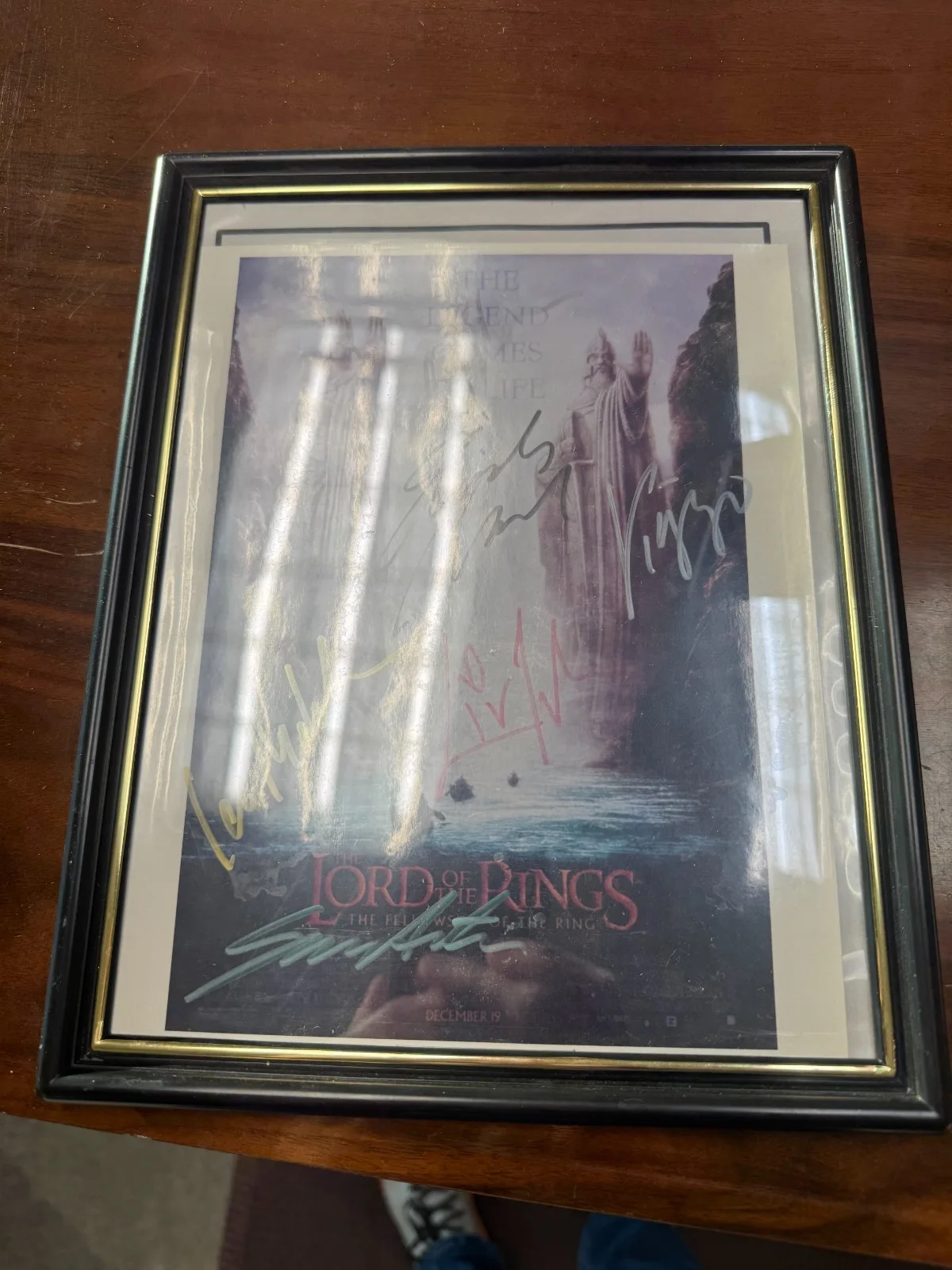 Orlando Bloom Elijah Wood Ian McKellen Viggo Mortensen — The Lord of the Rings Cast Signed 8x10 Picture Autographed Photo with COA, изображение 3