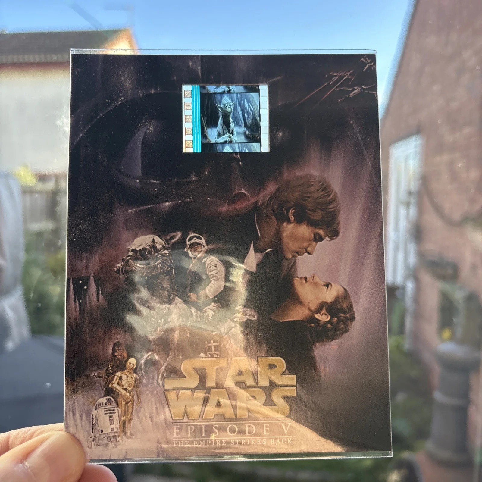 Star Wars The Empire Strikes Back Film Cell featuring rare to find Yoda, изображение 2