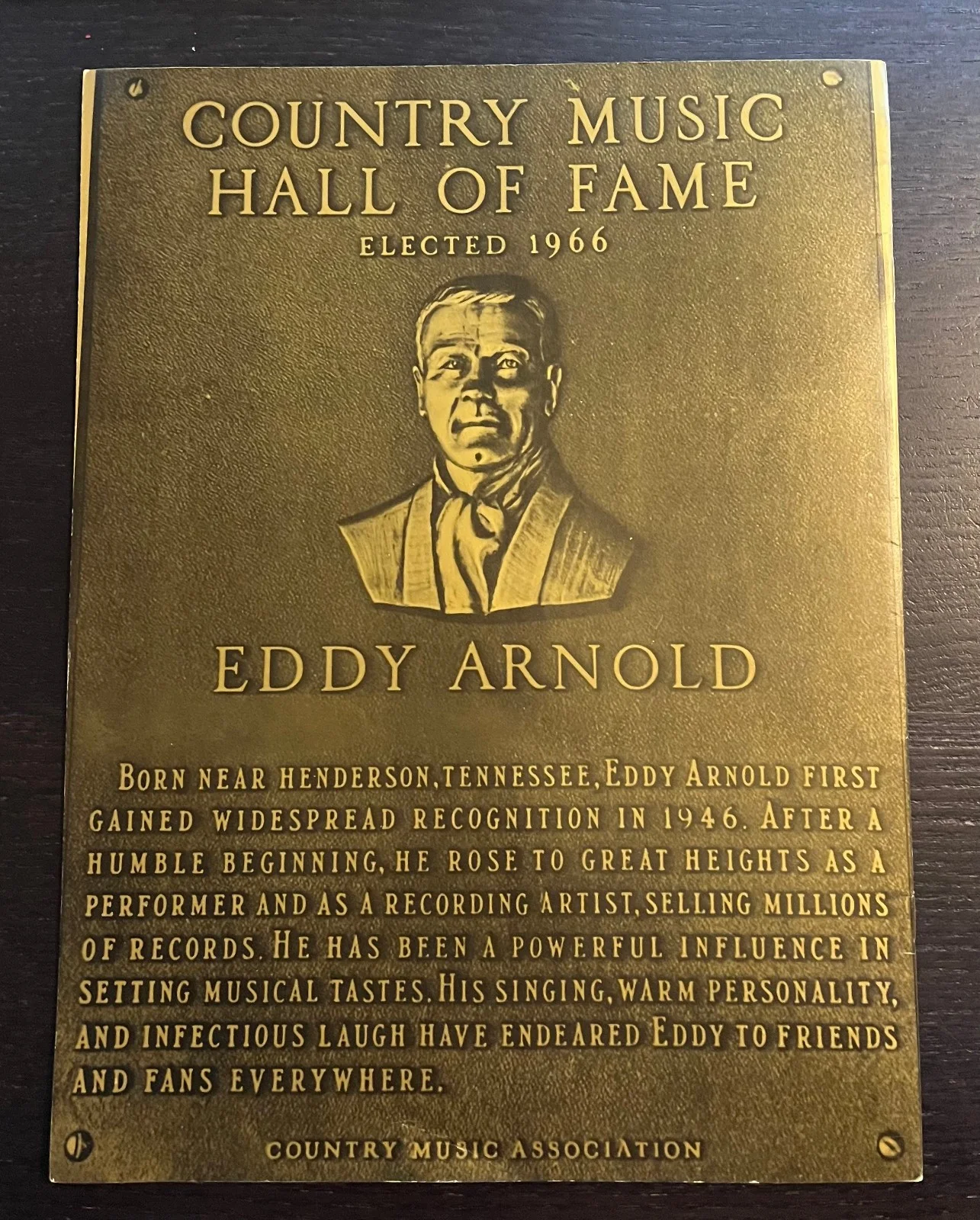 Presenting Eddy Arnold Country Music Promo Magazine from Gerard W. Purcell, image 2