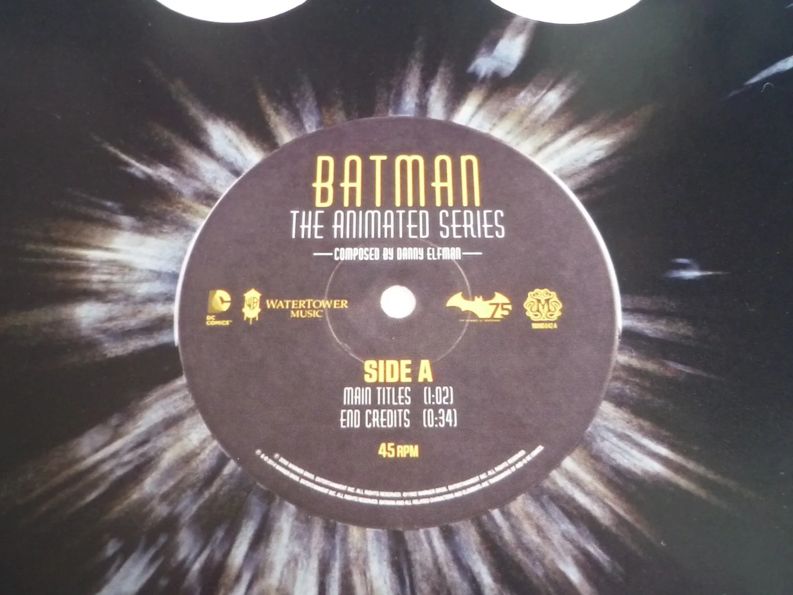 14x11 framed poster soundtrack artwork batman the animated series, image 2