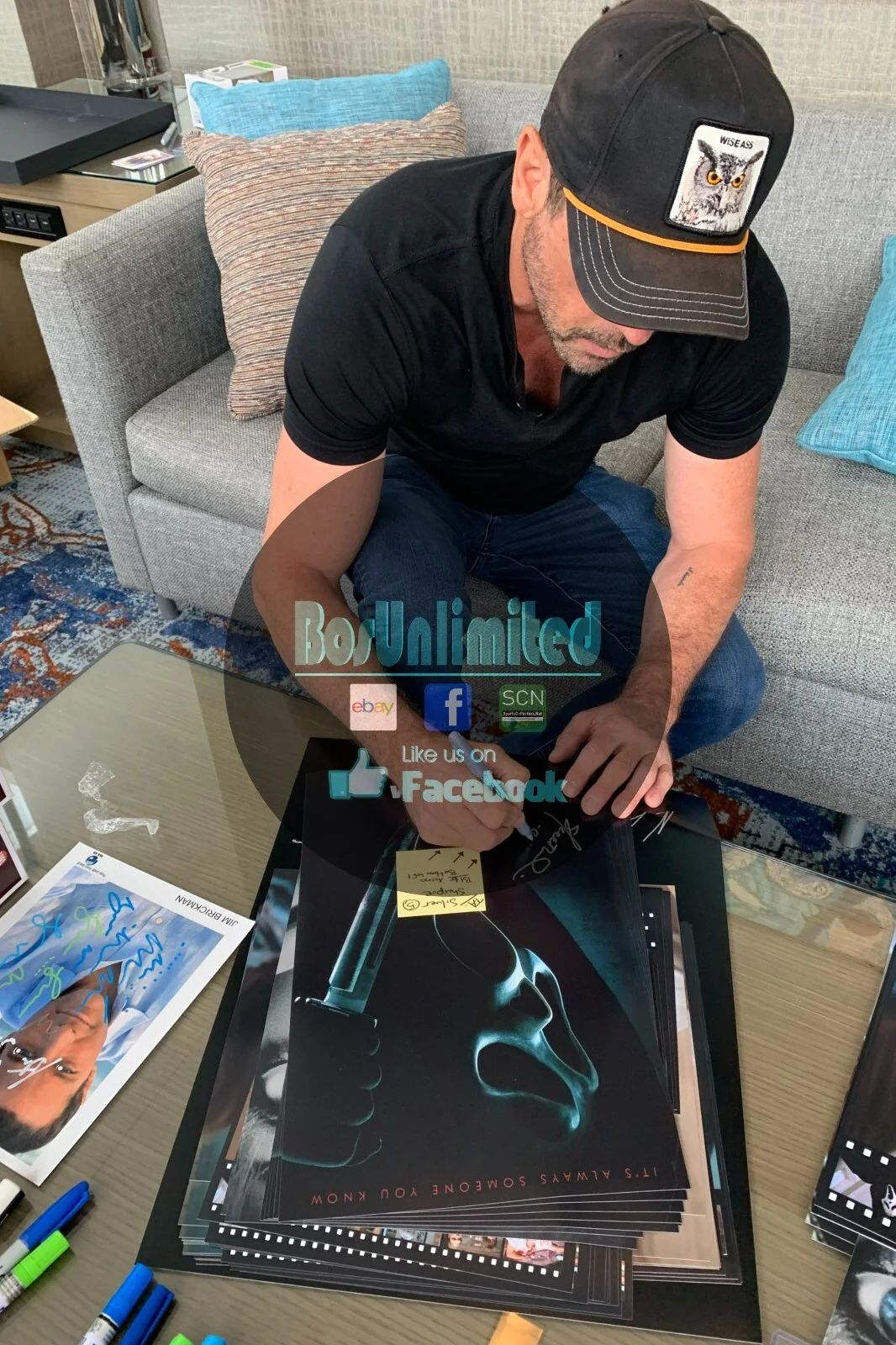 Skeet Ulrich — Skeet Ulrich Signed 11x17 Photo Scream 2022 EXACT PROOF Billy Loomis A, изображение 3
