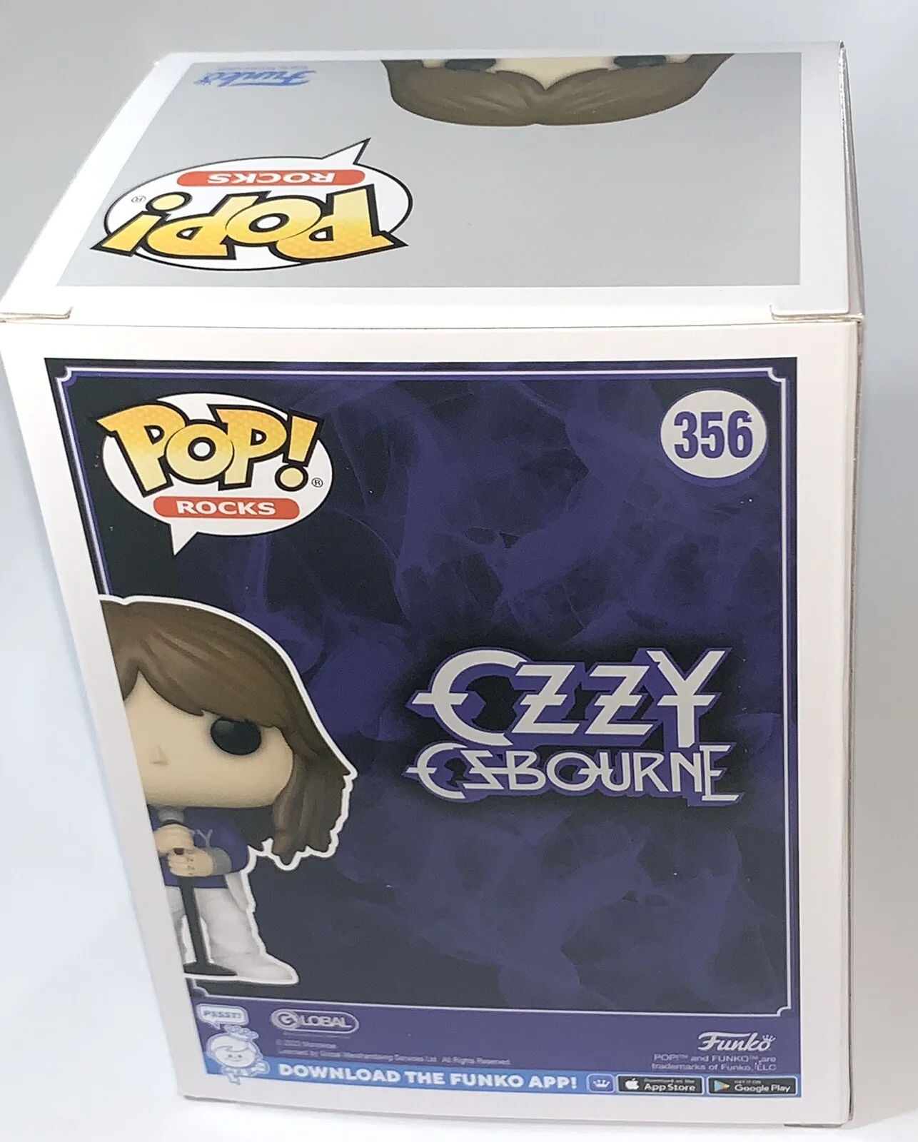Ozzy Osbourne signed Funko Pop 356 beckett loa Black Sabbath, изображение 5