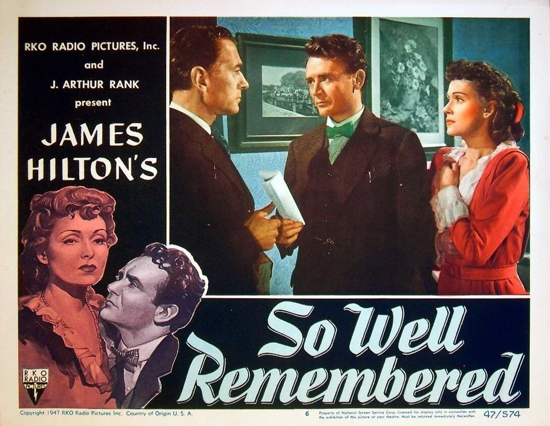 SO WELL REMEMBERED 1947 John Mills, Martha Scott, Patricia Roc LOBBY SET, image 5