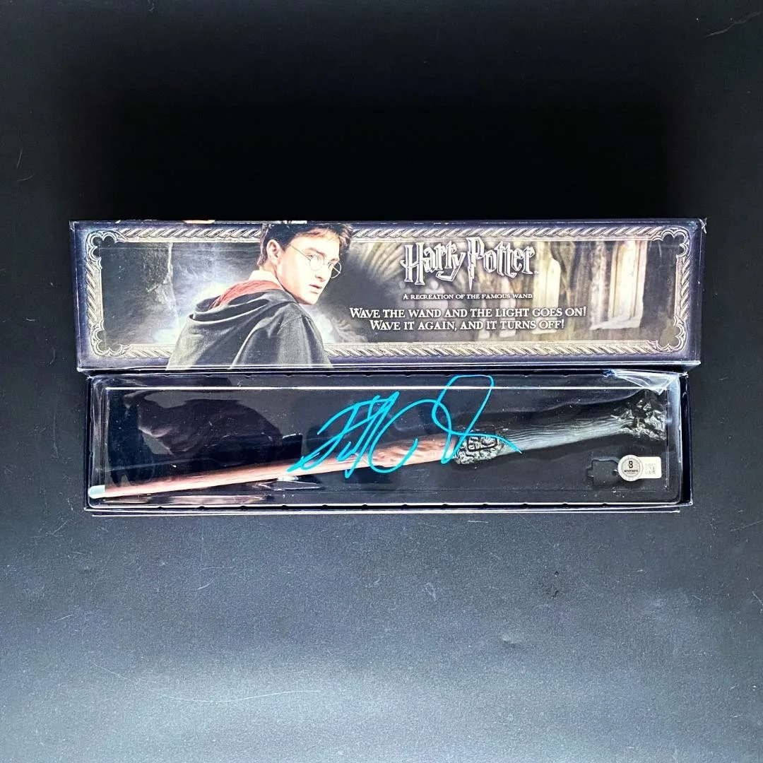 [Rare] Harry Potter Movie Wand of the Demon King Signed by Daniel Radcli, изображение 2