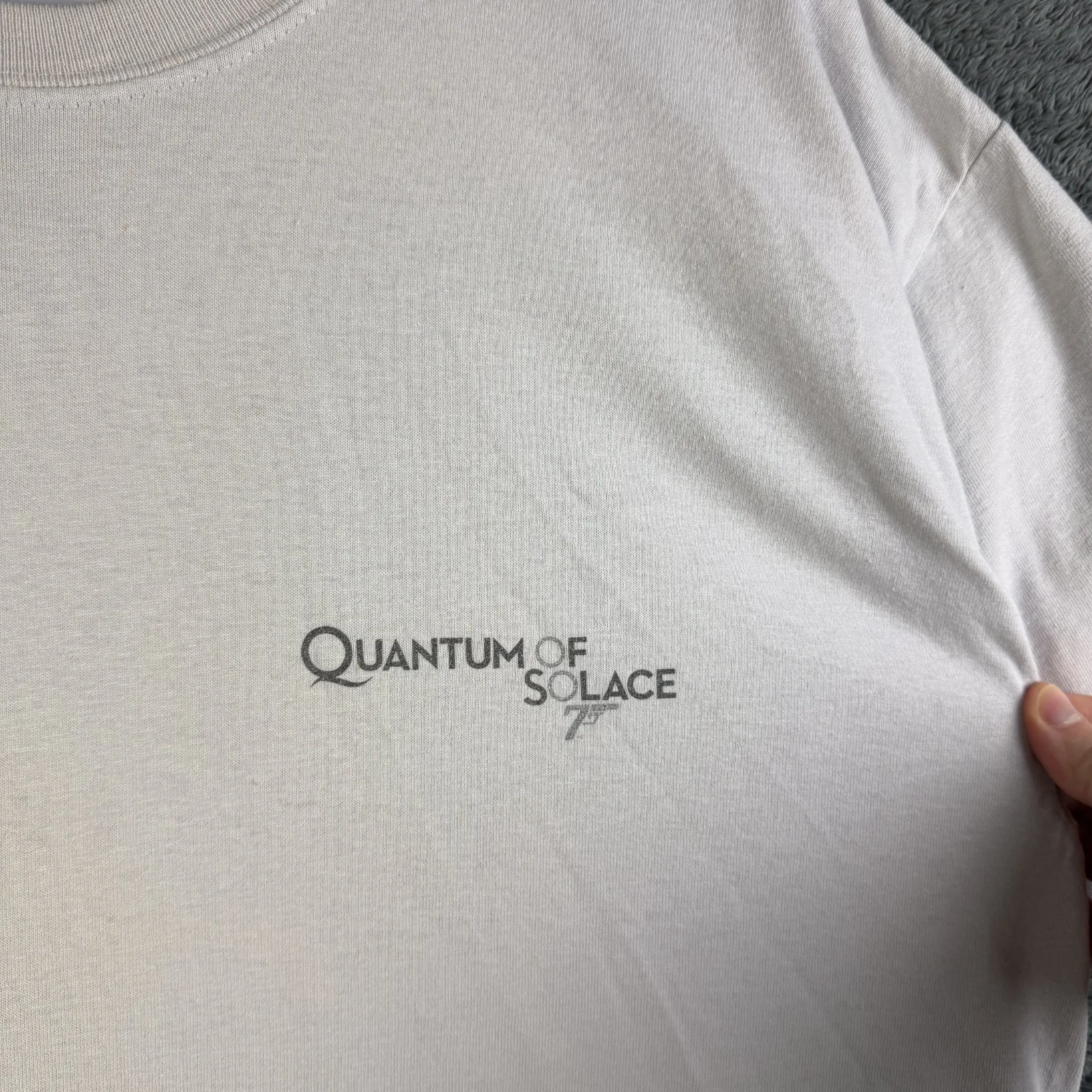 James Bond 007 Quantum Of Solace Movie Crew T-Shirt Mens Large 2008 Stunt Crew, изображение 4