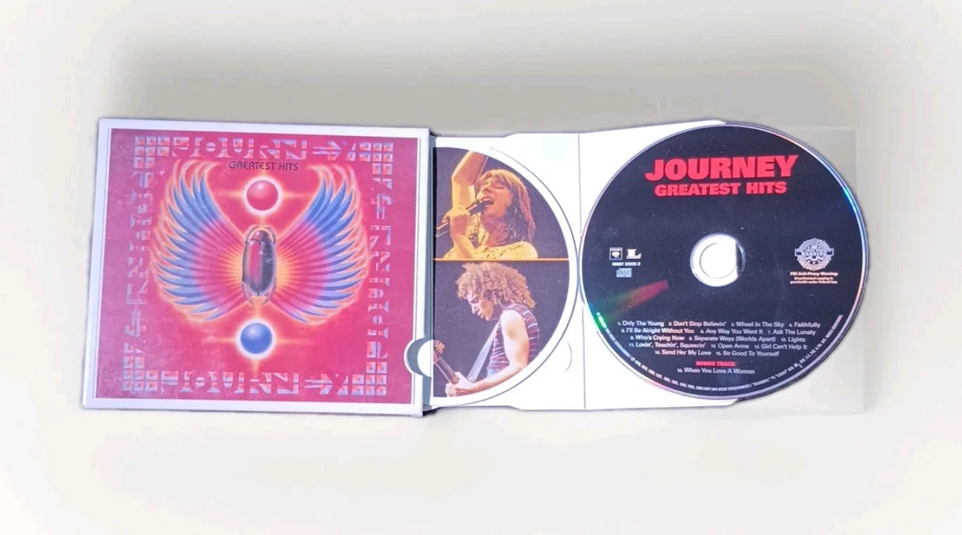 Journey Greatest Hits Cd Booklet ONLY Cover Art Manual FREE Shipping, изображение 3