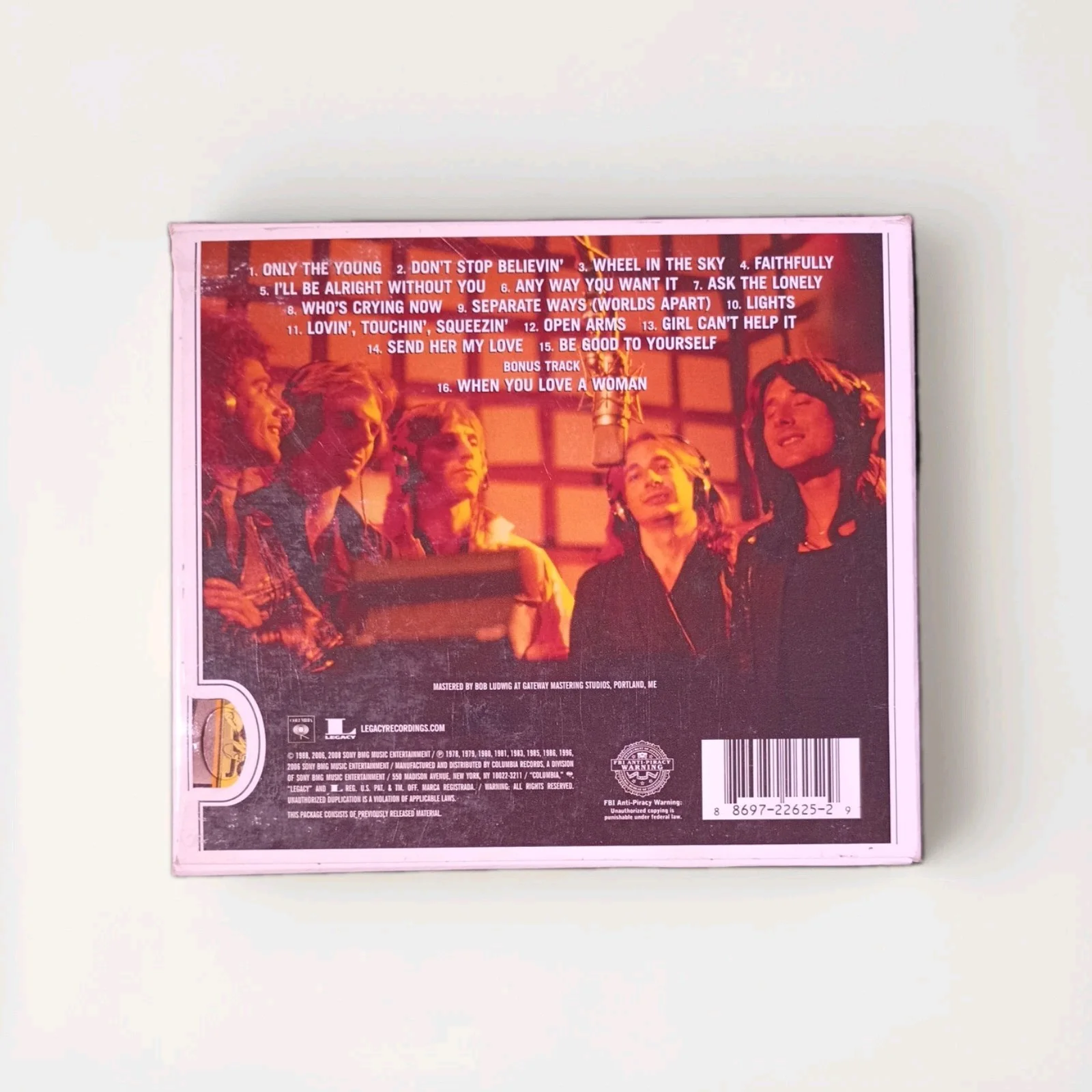 Journey Greatest Hits Cd Booklet ONLY Cover Art Manual FREE Shipping, изображение 5