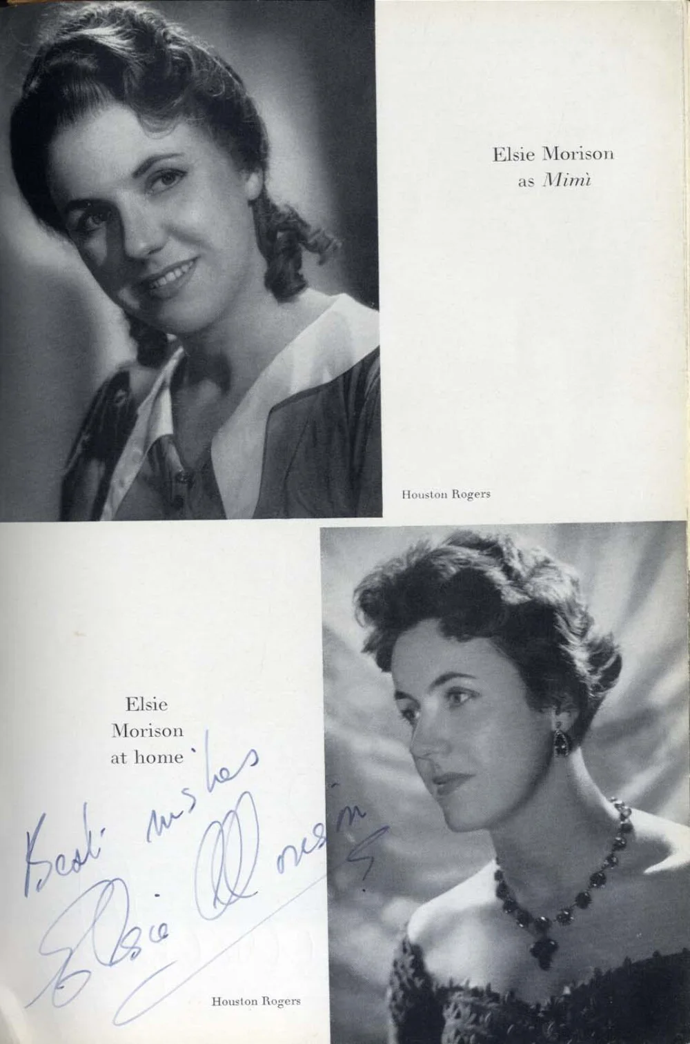 OPERA SOPRANOS Maria Callas & others autographs, signed book, изображение 5