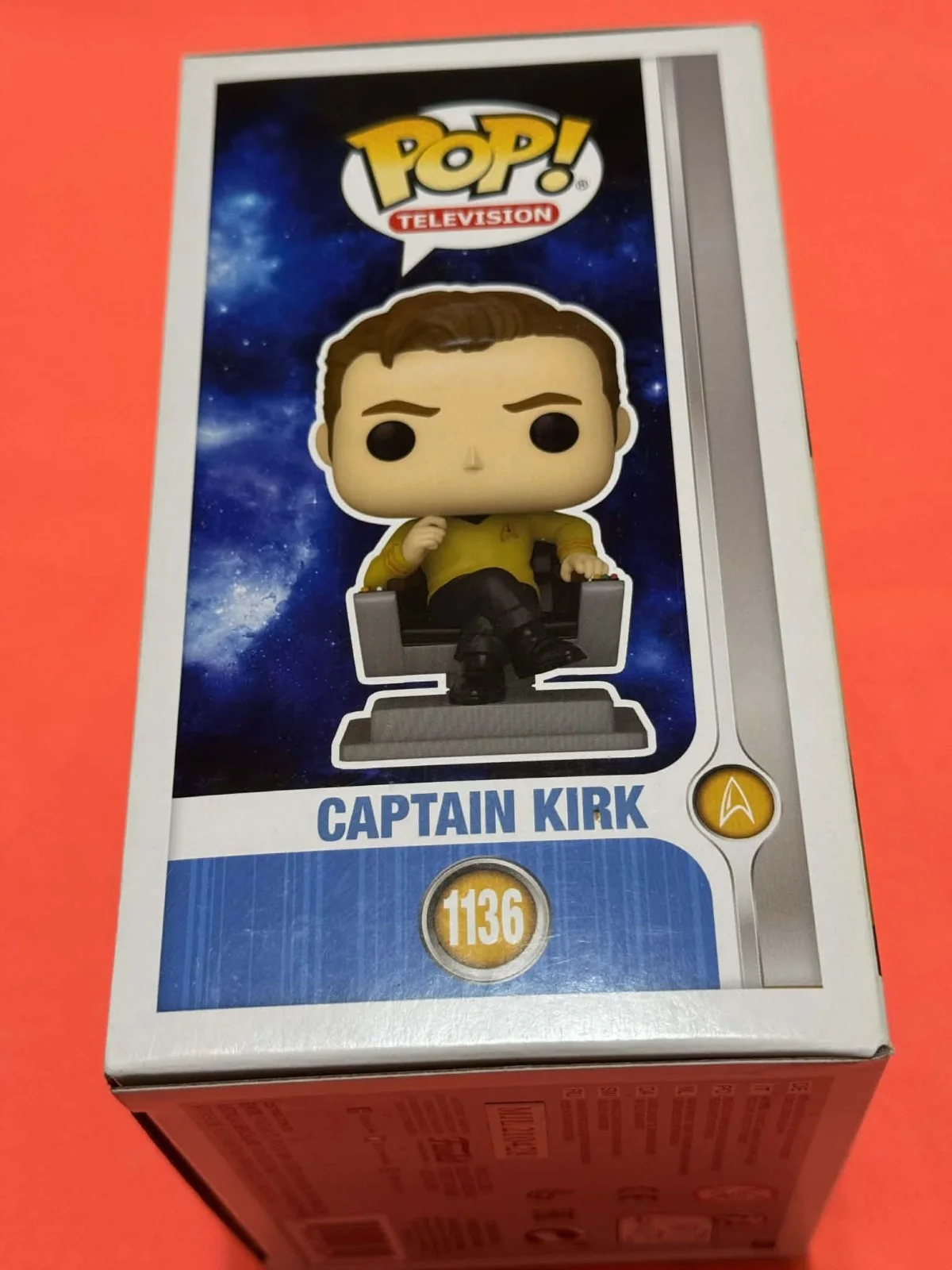WILLIAM SHATNER — WILLIAM SHATNER Star Trek autographed Funko Pop 1136 w/signed RARE inscription!, image 4