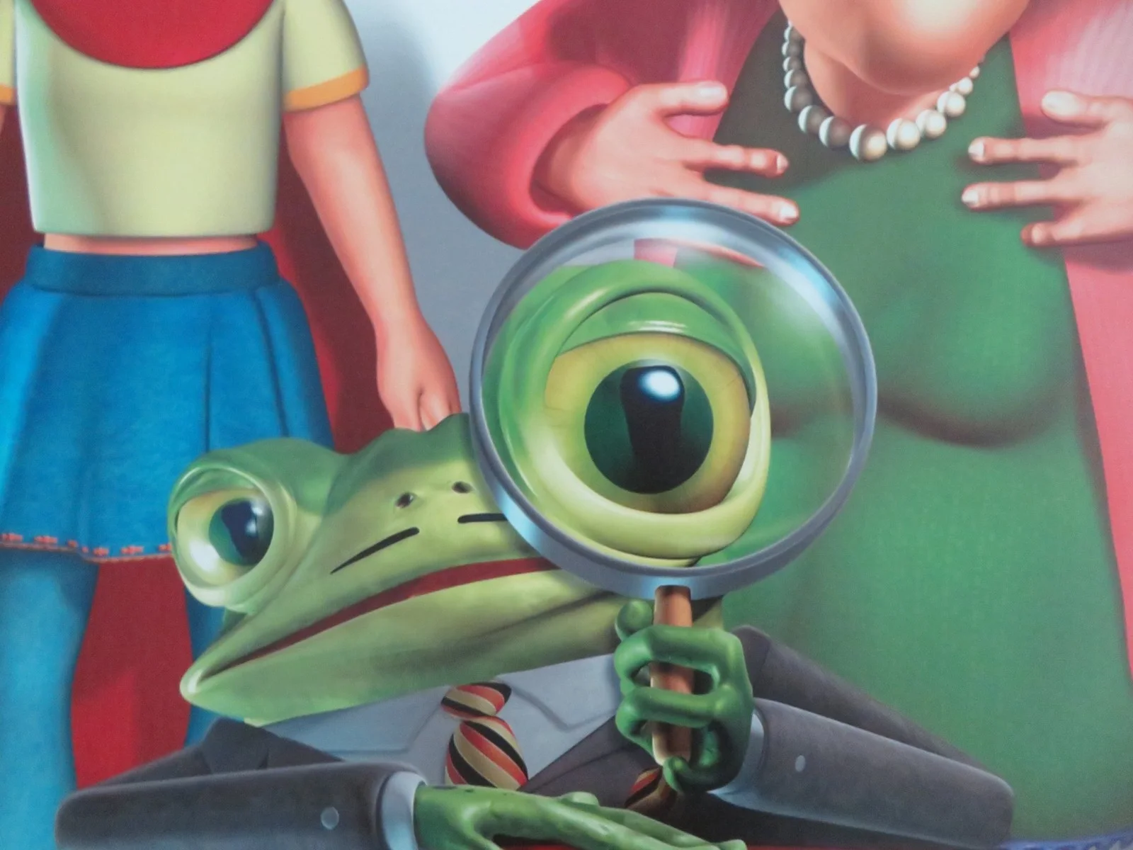 HOODWINKED UK QUAD ROLLED POSTER ANNE HATHAWAY GLENN CLOSE JIM BELUSHI 2005, изображение 2