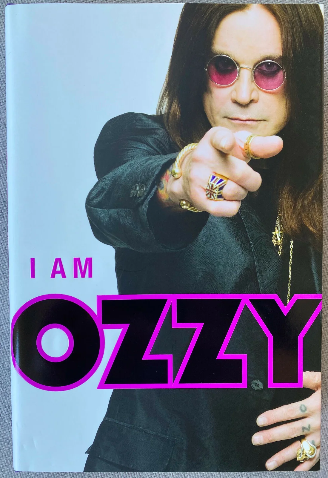 Ozzy Osbourne Signed In-Person I Am Ozzy 1st Ed. Hardcover Book - Authentic, image 2