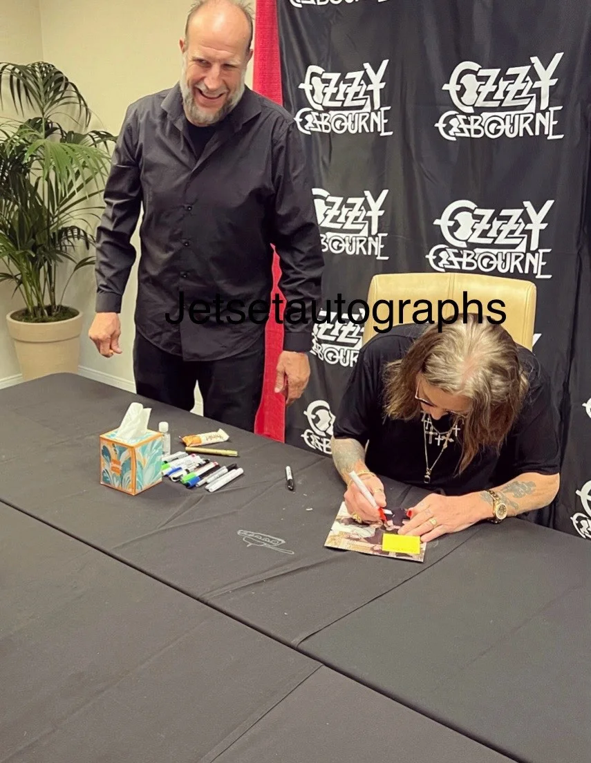 Ozzy Osbourne Signed In-Person I Am Ozzy 1st Ed. Hardcover Book - Authentic, image 4