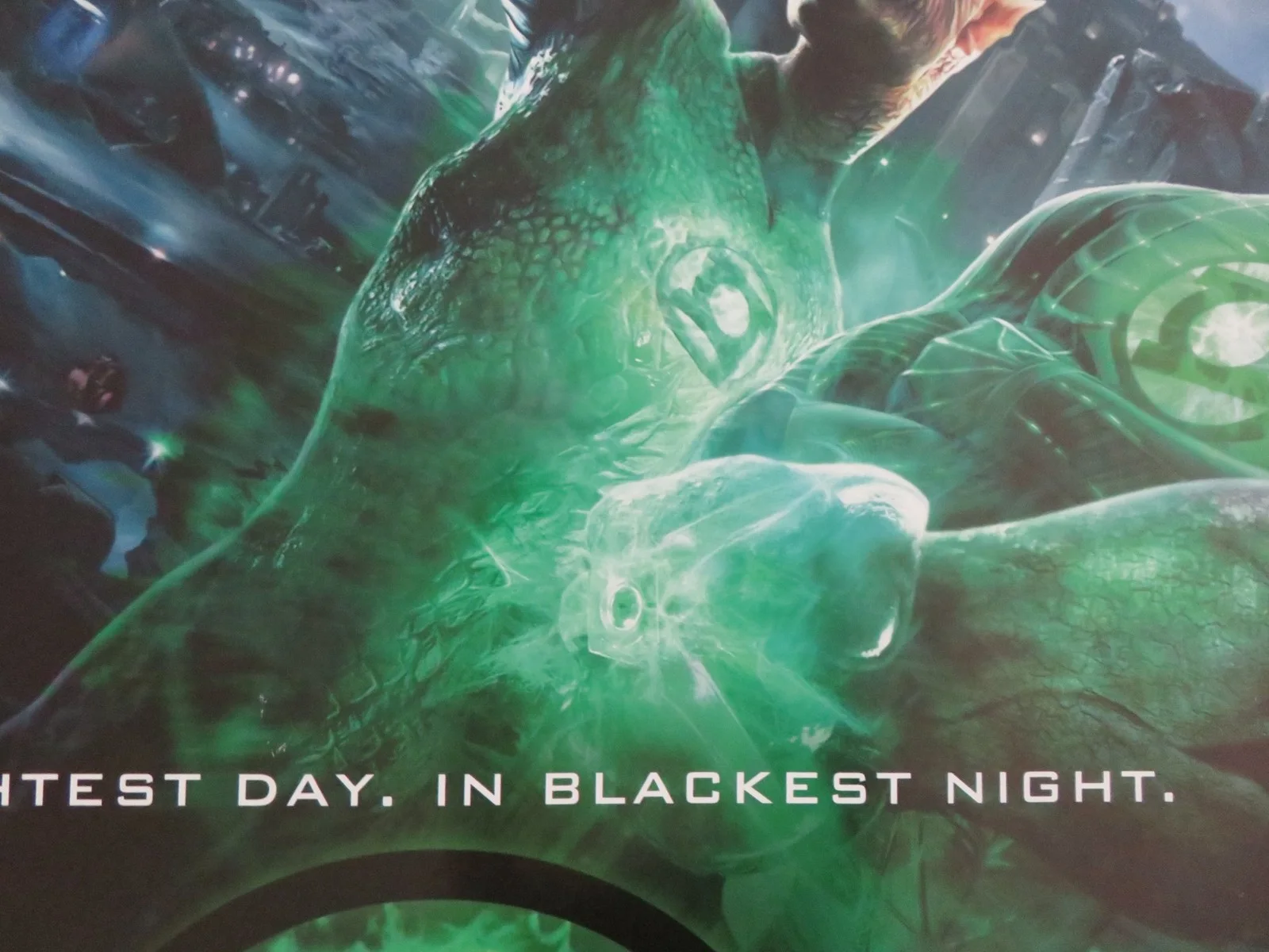 GREEN LANTERN UK QUAD ROLLED POSTER DC RYAN REYNOLDS BLAKE LIVELY 2011, image 2