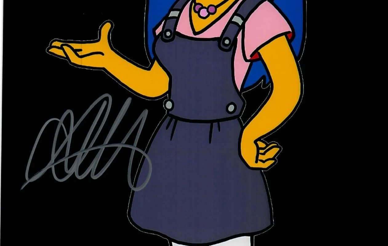 Carice Van Houten — Carice Van Houten The Simpsons Annika Van Houten Signed 8 x 10 Photo TTM COA, изображение 2